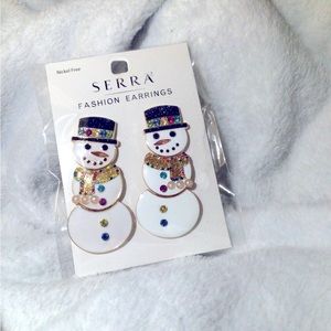 Snowman Earrings!